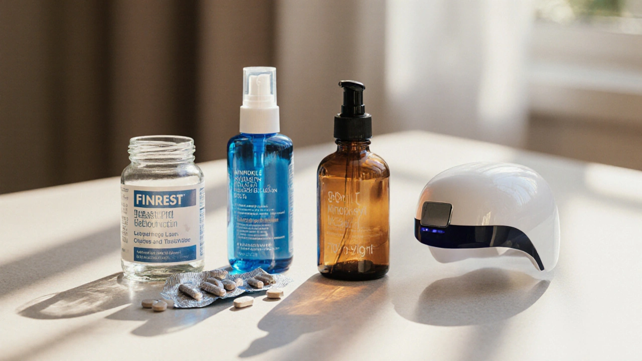 Finrest (Finasteride) vs Top Hair‑Loss Alternatives: Benefits, Risks, and Costs