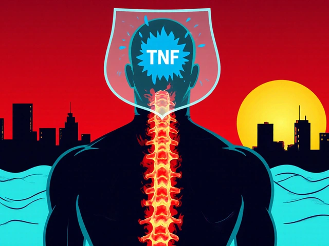 Ankylosing Spondylitis: How TNF Inhibitors Reduce Spine Inflammation and Improve Daily Life
