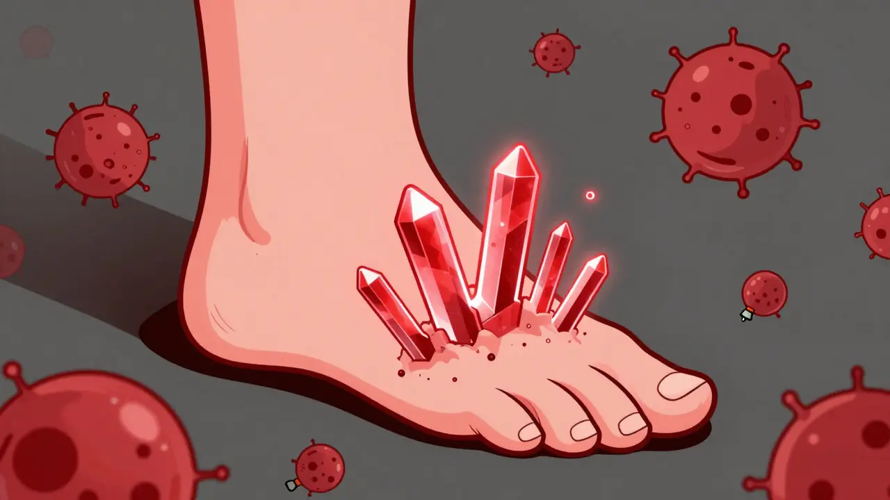 Gout Attacks: Understanding Uric Acid, Triggers, and Effective Medication Strategies